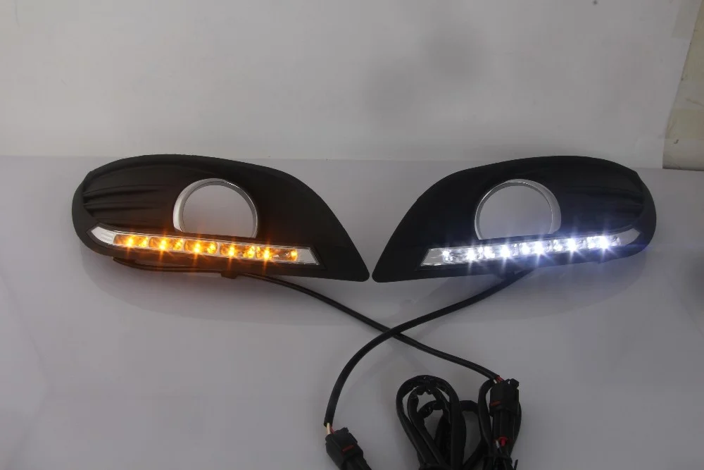 Eosuns Led Daytime Running Light Drl for Ford Focus 2009-12 Sedan, 2013, Wireless Switch, Yellow Turn Signal, Dim Control
Eosuns Led Daytime Running Light Drl for Ford Focus 2009-12 Sedan, 2013, Wireless Switch, Yellow Turn Signal, Dim Control