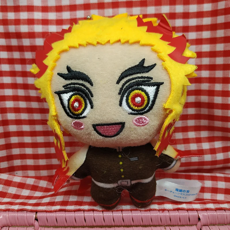 Anime Demon Slayer Rengoku Kyoujurou 10cm Pendant Keychain Doll Stuffed Toy Soft Plush #9133 Children Christmas Gift
Anime Demon Slayer Rengoku Kyoujurou 10cm Pendant Keychain Doll Stuffed Toy Soft Plush #9133 Children Christmas Gift