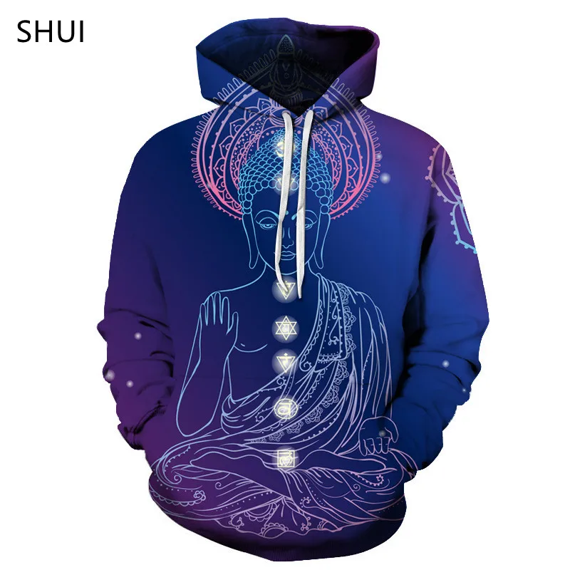 Maitreya Buddha Hoodie Men's and Women's Punk Hoodie Color 3D Hoodie Buddha Print Hooded Psychedelic Retro Casual Couple Wear
Maitreya Buddha Hoodie Men's and Women's Punk Hoodie Color 3D Hoodie Buddha Print Hooded Psychedelic Retro Casual Couple Wear