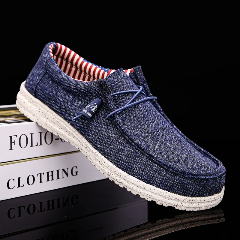 High Quality Summer Canvas Men Shoes Breathable Lightweight Casual Driving Shoes Slip Easy To Wear Men's Loafers Big Size 40-48
High Quality Summer Canvas Men Shoes Breathable Lightweight Casual Driving Shoes Slip Easy To Wear Men's Loafers Big Size 40-48