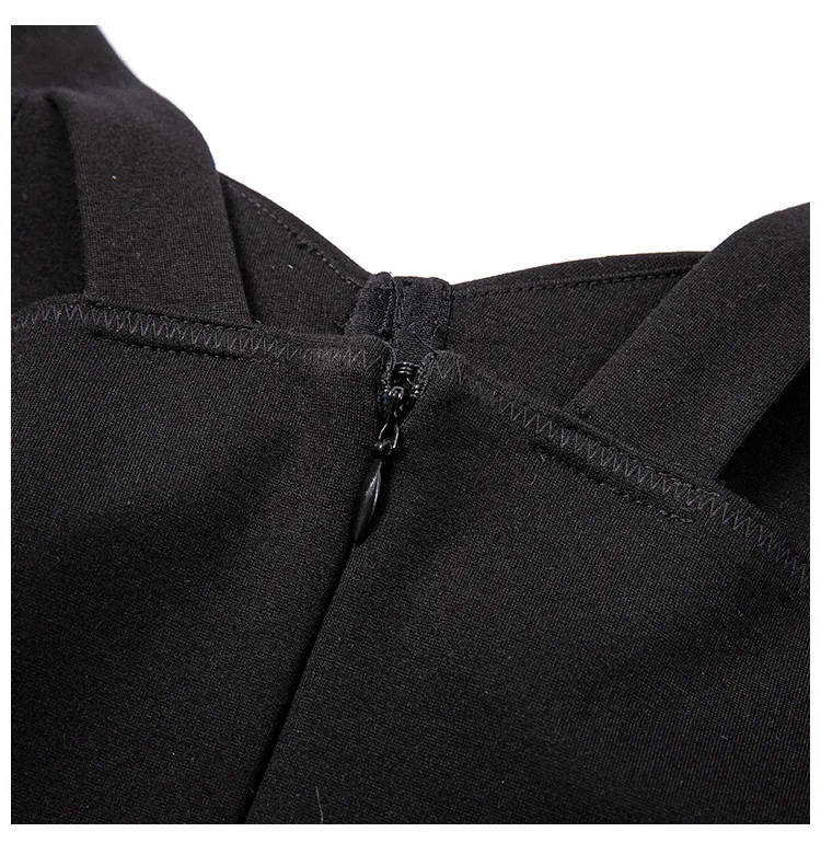 DEAT 2021 New Spring And Summer Fashion Casual Skinny Slash Neck Simple Black Slim Sleeveless Romper Women SH337
DEAT 2021 New Spring And Summer Fashion Casual Skinny Slash Neck Simple Black Slim Sleeveless Romper Women SH337