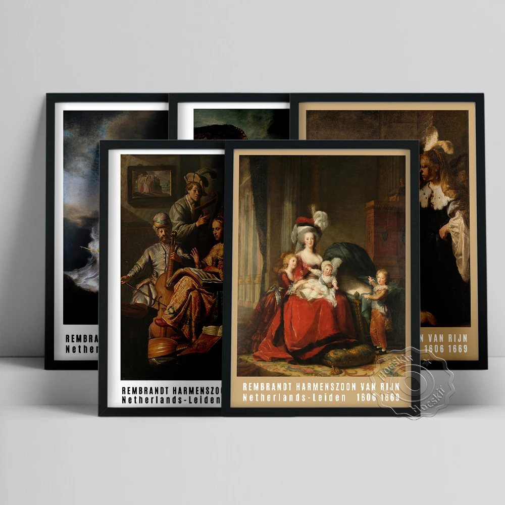 Rembrandt Van Rijn Prints Art, The Storm On The Sea Of Galilee Oil Painting, Van Rijn Vintage Poster, Figure Portrait Wall Decor
Rembrandt Van Rijn Prints Art, The Storm On The Sea Of Galilee Oil Painting, Van Rijn Vintage Poster, Figure Portrait Wall Decor
