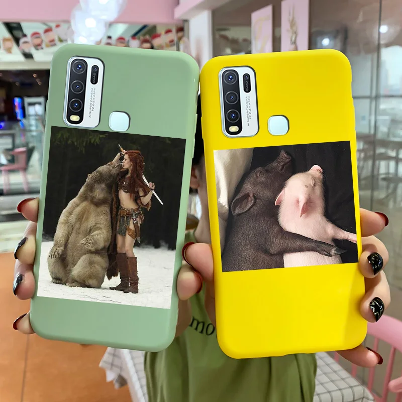 Soft TPU Matte Shell For VIVO Y50 Case Funny Cartoon Cute Animal Fundas Shell For VIVO Y50 Painted Soft Silicone Phone Cover
Soft TPU Matte Shell For VIVO Y50 Case Funny Cartoon Cute Animal Fundas Shell For VIVO Y50 Painted Soft Silicone Phone Cover