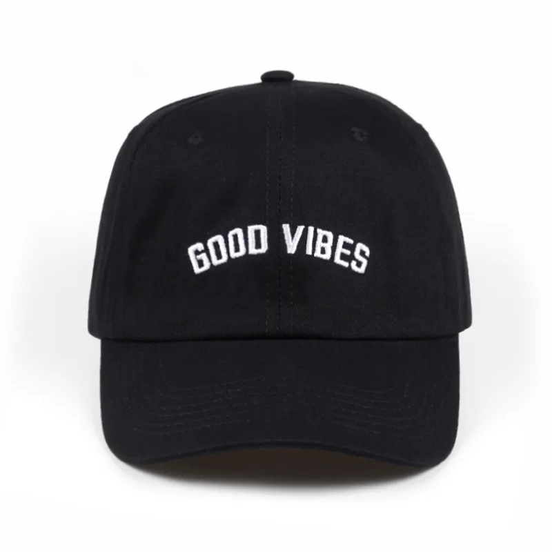 GOOD VIBES letter embroidery black summer cool hats snapback baseball caps for men gorras de beisbol custom made
GOOD VIBES letter embroidery black summer cool hats snapback baseball caps for men gorras de beisbol custom made