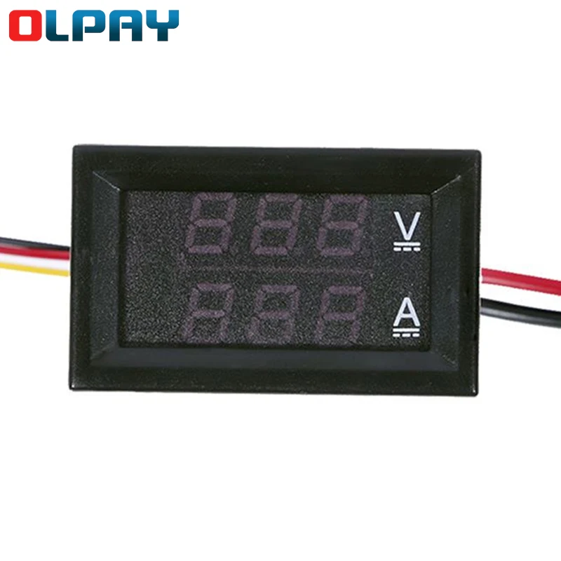Mini Digital Voltmeter Ammeter 0.56inch LED Panel DC 4.5-30V Amp Volt Voltage Current Meter Two-wire RGB Display
Mini Digital Voltmeter Ammeter 0.56inch LED Panel DC 4.5-30V Amp Volt Voltage Current Meter Two-wire RGB Display