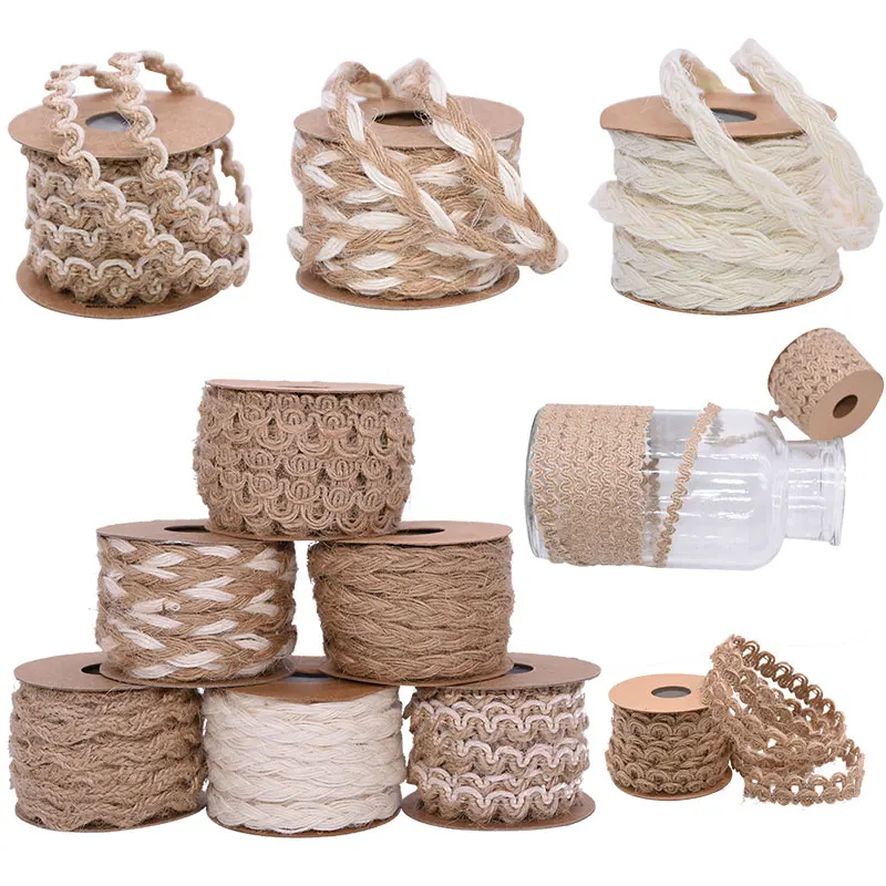 5Meter 5-10mm Vintage Natural Jute Burlap Ribbon Hemp Lace Handmade Gift Wrapping Jute Hemp Braided Rope Home Decor DIY Craft
5Meter 5-10mm Vintage Natural Jute Burlap Ribbon Hemp Lace Handmade Gift Wrapping Jute Hemp Braided Rope Home Decor DIY Craft