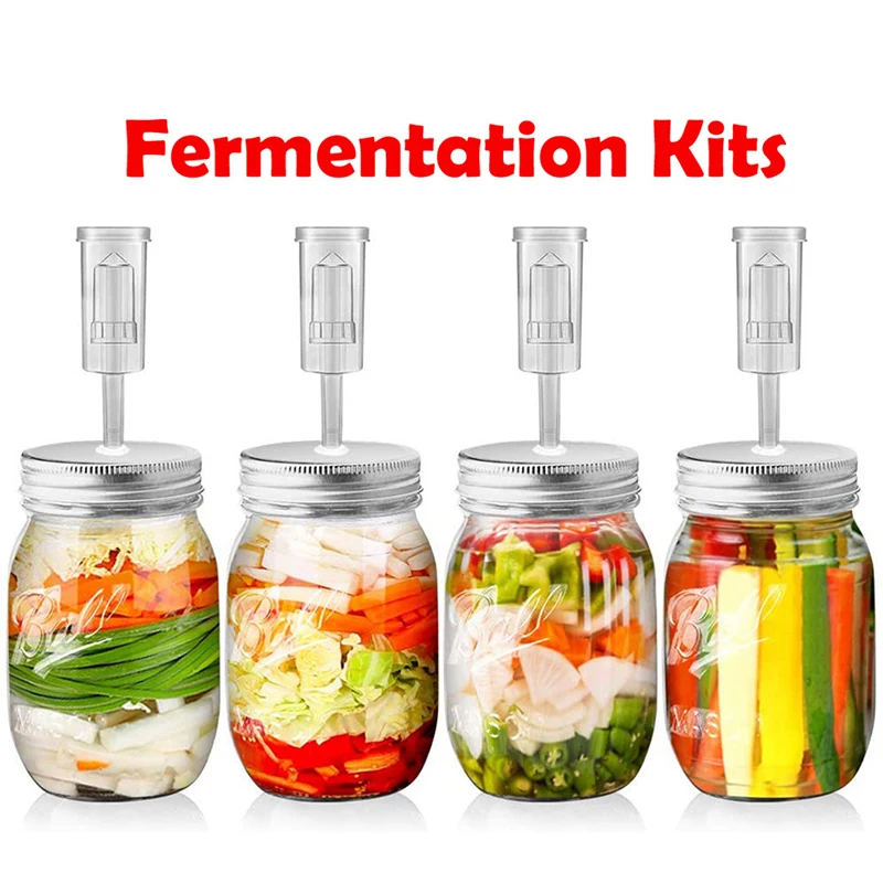 1pc Wide Mouth Mason Jar Fermentation Lid Premium Mason Jar Fermenting Lid Fermentation Kit For Wide Mouth Jars
1pc Wide Mouth Mason Jar Fermentation Lid Premium Mason Jar Fermenting Lid Fermentation Kit For Wide Mouth Jars