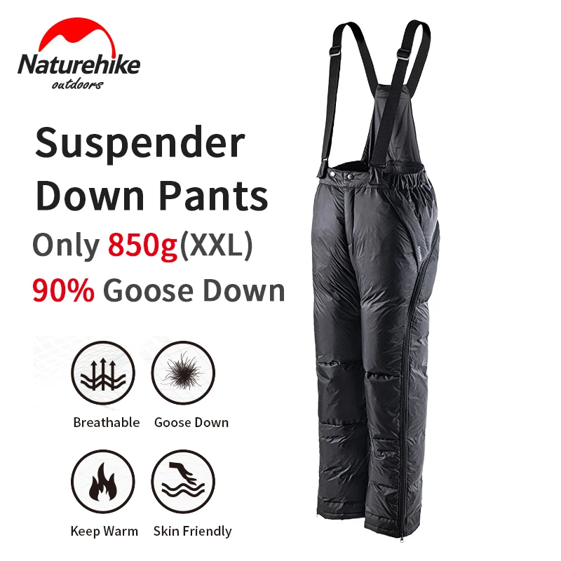 Naturehike Outdoor Goose Down Pants Windproof Snow Proof Waterproof Thickening Rompers Men Women 300D Winter Keep Warm Trousers
Naturehike Outdoor Goose Down Pants Windproof Snow Proof Waterproof Thickening Rompers Men Women 300D Winter Keep Warm Trousers