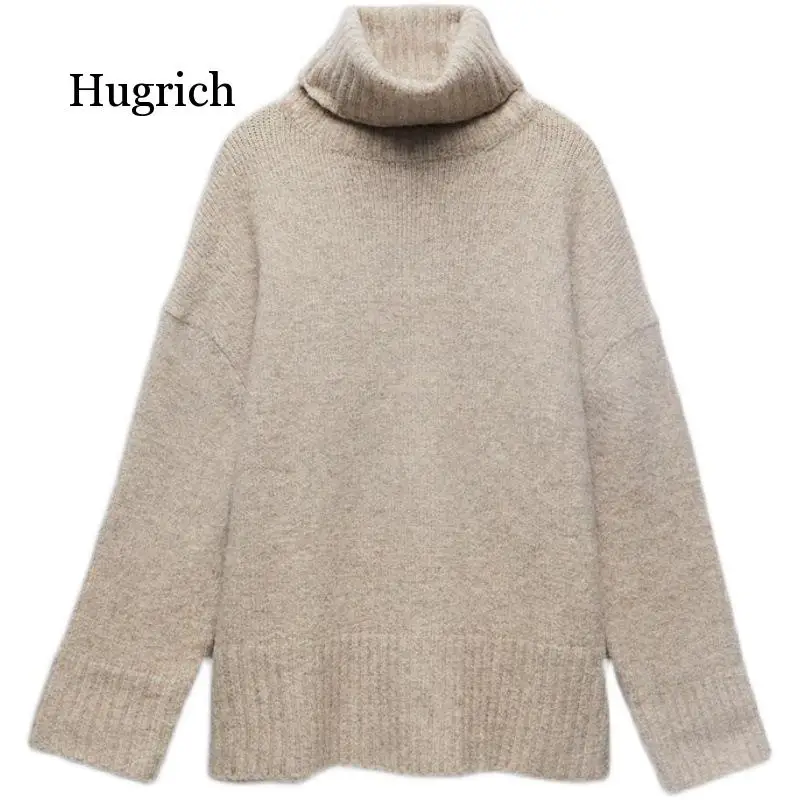 Autumn Winter Women Knitted Turtleneck Cashmere Sweater 2021 Casual Basic Pullover Jumper Batwing Long Sleeve Loose Tops
Autumn Winter Women Knitted Turtleneck Cashmere Sweater 2021 Casual Basic Pullover Jumper Batwing Long Sleeve Loose Tops