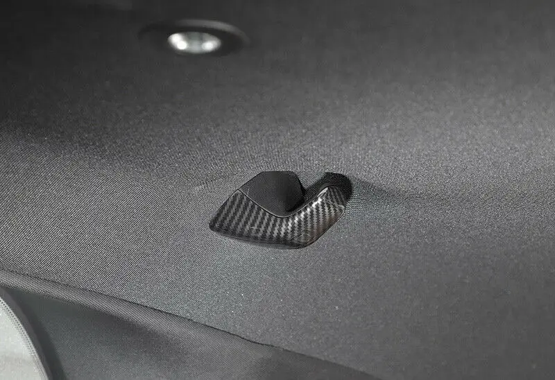 Carbon Fiber Black Car Roof Rear Hook Decor Trim for Dodge Challenger 2015-2020
Carbon Fiber Black Car Roof Rear Hook Decor Trim for Dodge Challenger 2015-2020