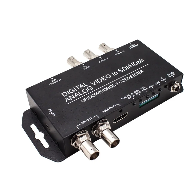 Factory sales DVI VGA S-video CVBS YPbPr to HD-MI SDI analog to digital online video converter
Factory sales DVI VGA S-video CVBS YPbPr to HD-MI SDI analog to digital online video converter