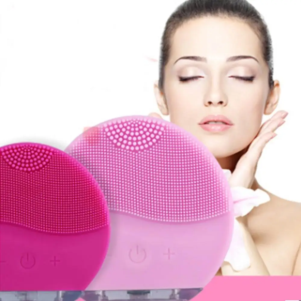Silicone Face Cleansing Brush Electric Face Cleanser Electric Facial Cleanser Cleansing Skin Deep Washing Massage Brush
Silicone Face Cleansing Brush Electric Face Cleanser Electric Facial Cleanser Cleansing Skin Deep Washing Massage Brush