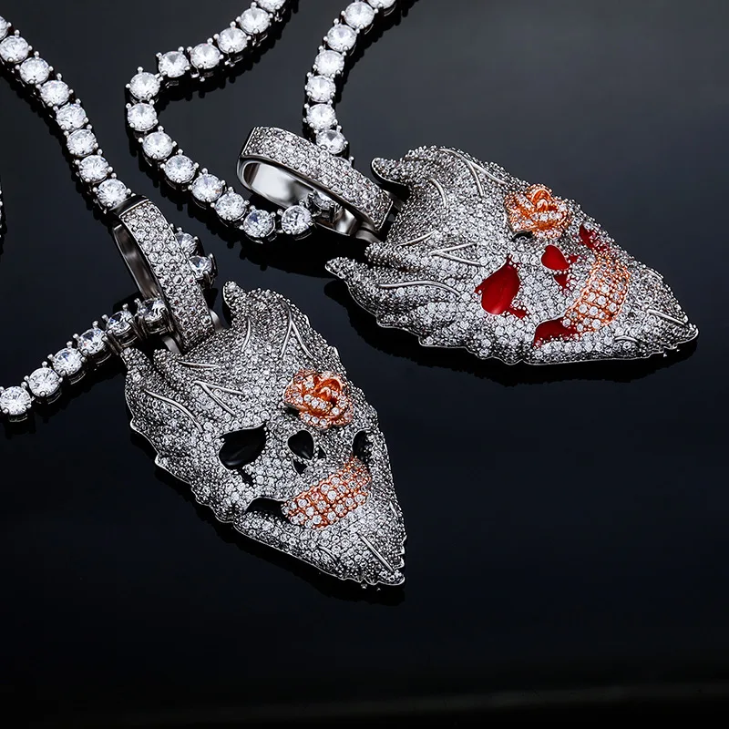 Hip Hop Fire Ghost Smile Face Ice Put Pendant Red Gold Color Plated Pendant Necklace Men Jewelry
Hip Hop Fire Ghost Smile Face Ice Put Pendant Red Gold Color Plated Pendant Necklace Men Jewelry