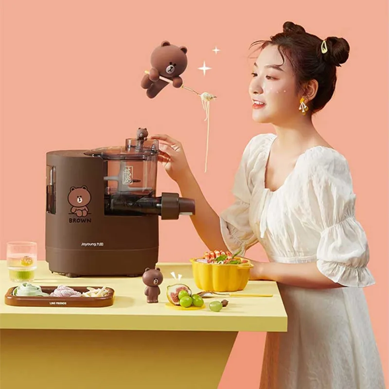 Joyoung LINE Automatic Water Filling Noodle Maker Home Small Electric Smart Dumpling Wrapping Machine and Noodles
Joyoung LINE Automatic Water Filling Noodle Maker Home Small Electric Smart Dumpling Wrapping Machine and Noodles