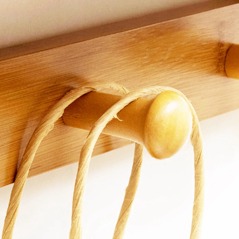 Wall Mounted Coat Hook Bamboo Wood Coat Rack for Storage Coat Clothes Hat Key Hanger Decor Living Room Hallway Bathroom
Wall Mounted Coat Hook Bamboo Wood Coat Rack for Storage Coat Clothes Hat Key Hanger Decor Living Room Hallway Bathroom