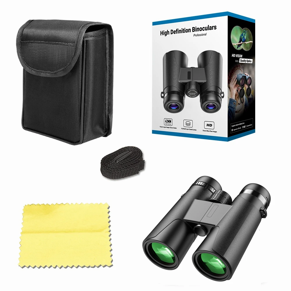 APEXEL 10x42 Binoculars for Adults Professional High Definition Large Field of View HD Roof Binoculars for Bird Watching Hunting
APEXEL 10x42 Binoculars for Adults Professional High Definition Large Field of View HD Roof Binoculars for Bird Watching Hunting