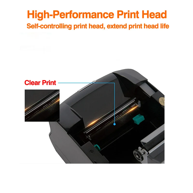 Xprinter Термопринтер для печати этикеток принтер штрих кодов наклейки чековые