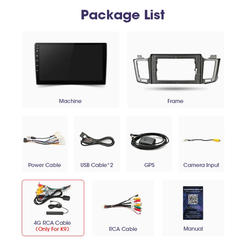 Android 10.0 2 Din Car Stereo audio Radio for Toyota RAV4 2012-2018 Multimedia Video Touch Screen Player 4G Wifi Speaker MP5 DVD
Android 10.0 2 Din Car Stereo audio Radio for Toyota RAV4 2012-2018 Multimedia Video Touch Screen Player 4G Wifi Speaker MP5 DVD