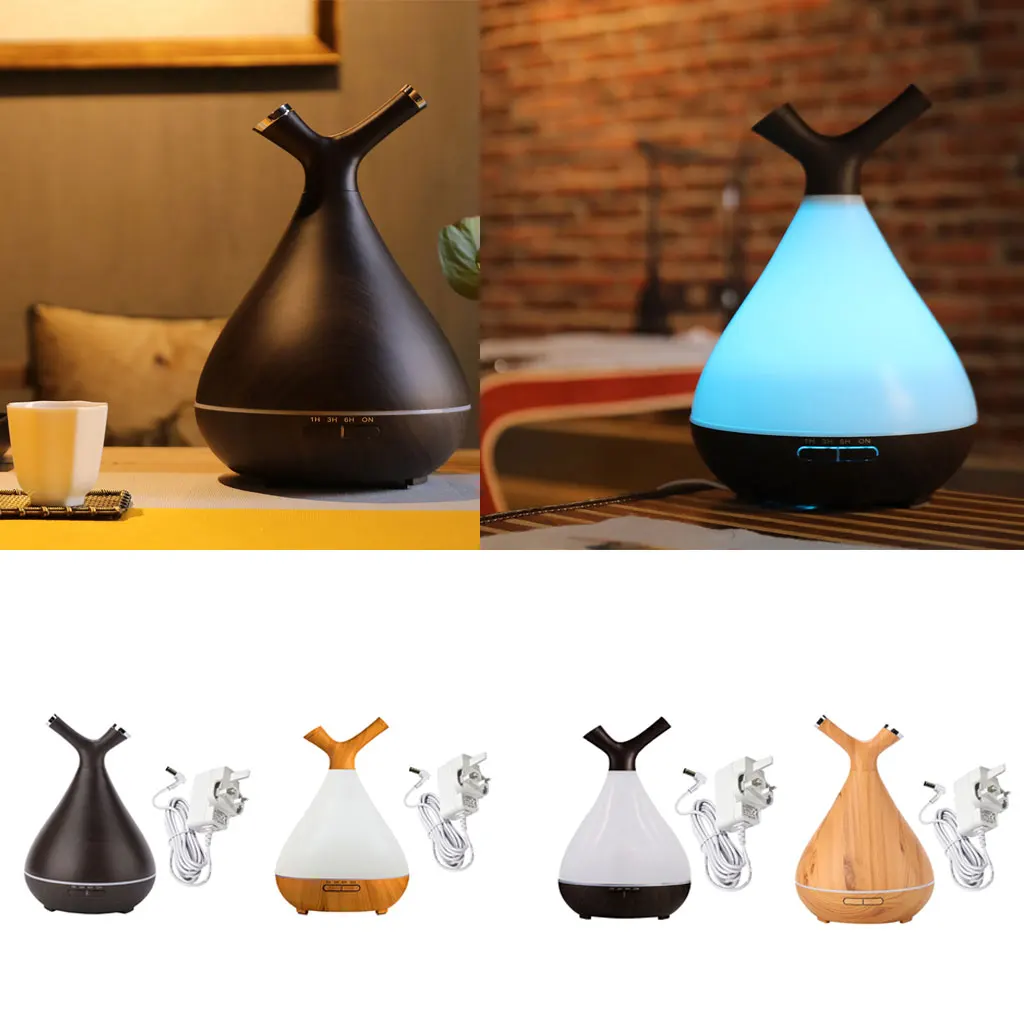 Wood Grain Ultrasonic Air Humidifier Essential Oil Diffuser LED Night Light 
Wood Grain Ultrasonic Air Humidifier Essential Oil Diffuser LED Night Light