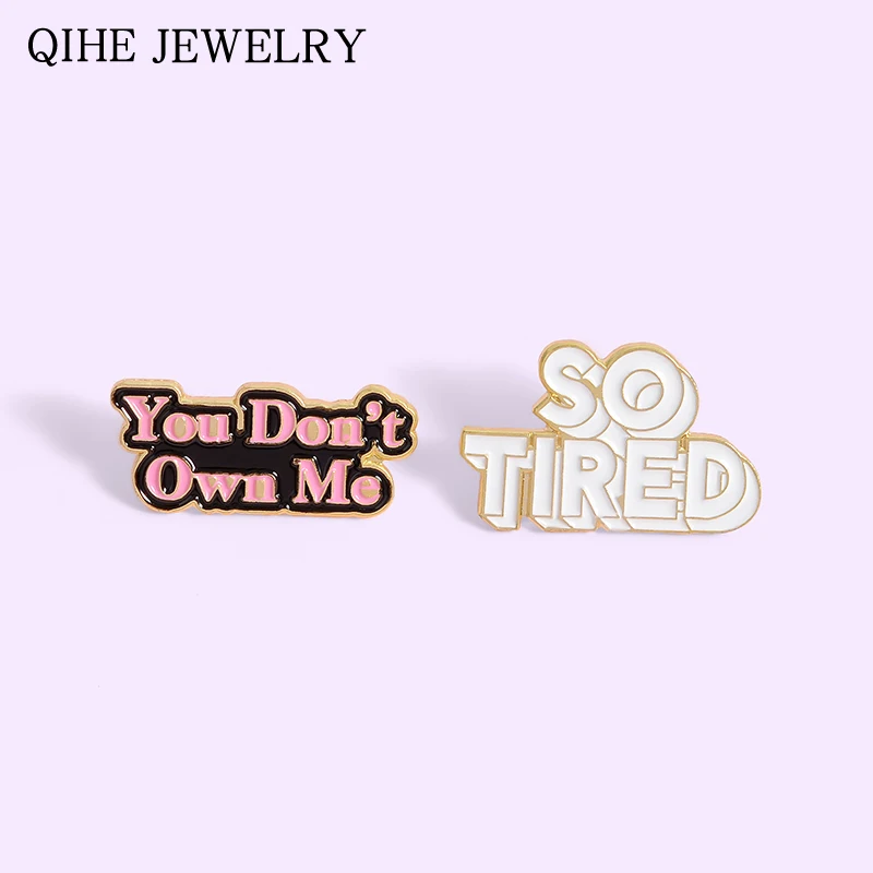 I am tired Enamel Pin Simple White Pink Letters Metal Badge Bag Clothes Lapel Pin Buckle Fashion Jewelry Gifts For Women Men
I am tired Enamel Pin Simple White Pink Letters Metal Badge Bag Clothes Lapel Pin Buckle Fashion Jewelry Gifts For Women Men