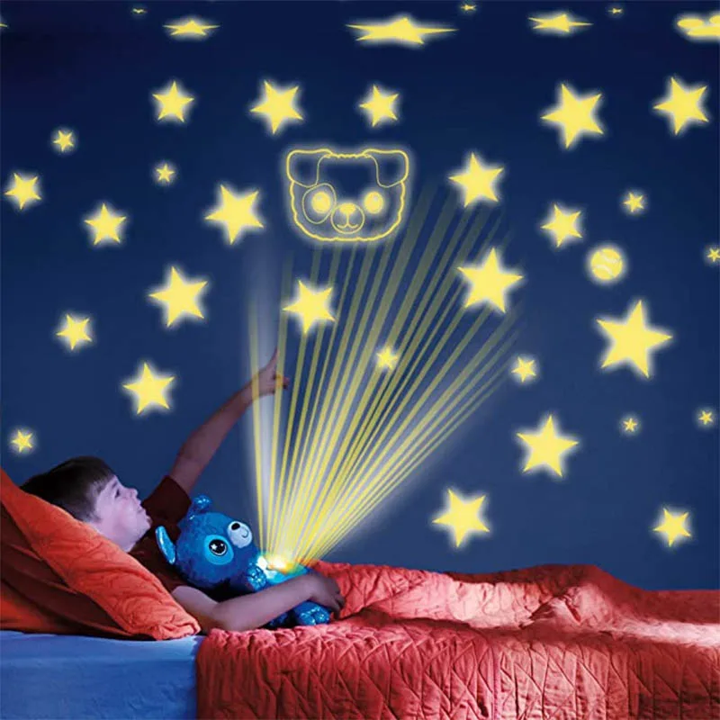Star Belle Dream Lites Plush Toys With Star Projector For Children's Birthday Gifts Good Atmosphere Night Lights 
Star Belle Dream Lites Plush Toys With Star Projector For Children's Birthday Gifts Good Atmosphere Night Lights