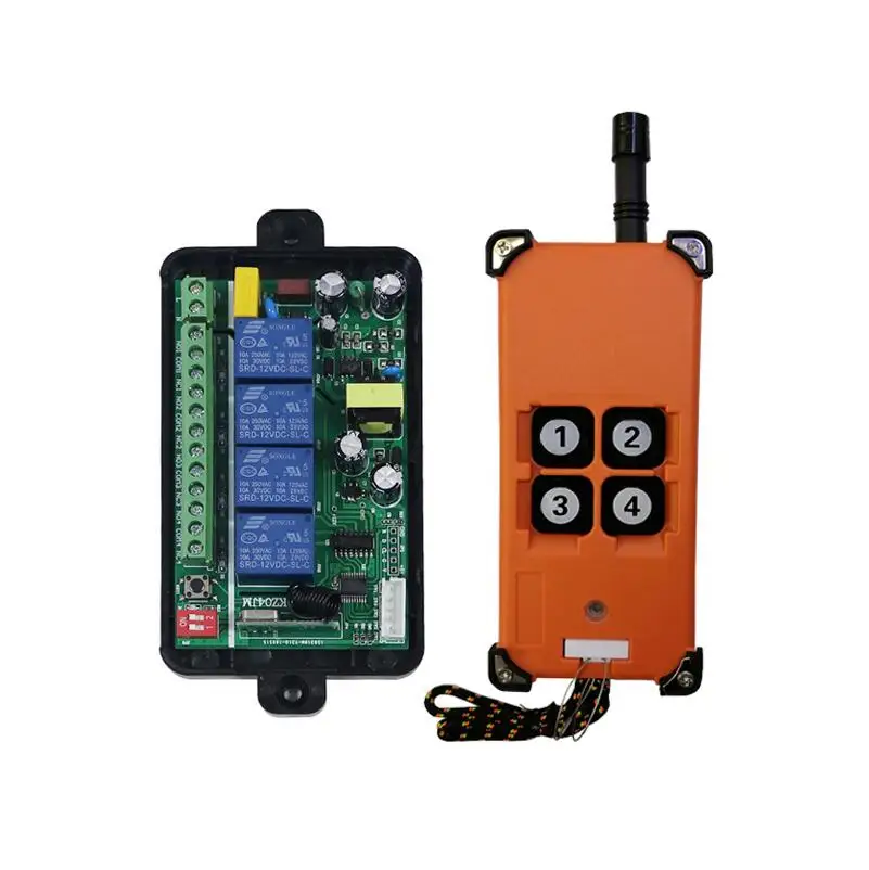 3000M universal 4CH 110v 120v 220v RF wireless remote control system Motor / electric door Learning code receiver
3000M universal 4CH 110v 120v 220v RF wireless remote control system Motor / electric door Learning code receiver