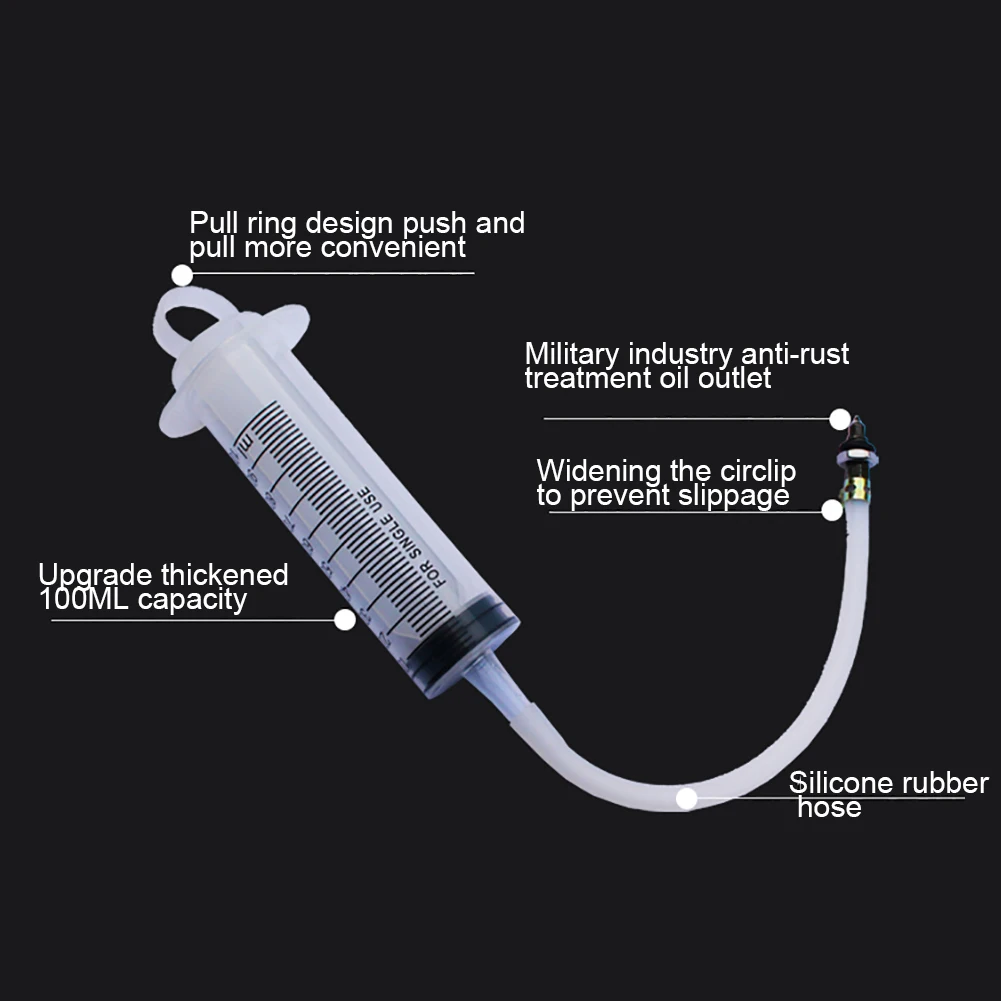 100ml Auto Car Oil Changer Fluid-Extractor Vacuum Pump with 20cm Rubber Tube Oil Transfer Tool Fluid-Extractor Motorcycle Parts
100ml Auto Car Oil Changer Fluid-Extractor Vacuum Pump with 20cm Rubber Tube Oil Transfer Tool Fluid-Extractor Motorcycle Parts