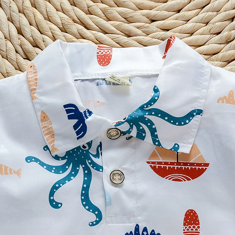 Summer Baby Boy Girl Cartoon Clothes Outfit Suit Cute Children Cotton 1 2 3 4 Years Kids Boys Sets T-shit+ Shorts 
Summer Baby Boy Girl Cartoon Clothes Outfit Suit Cute Children Cotton 1 2 3 4 Years Kids Boys Sets T-shit+ Shorts