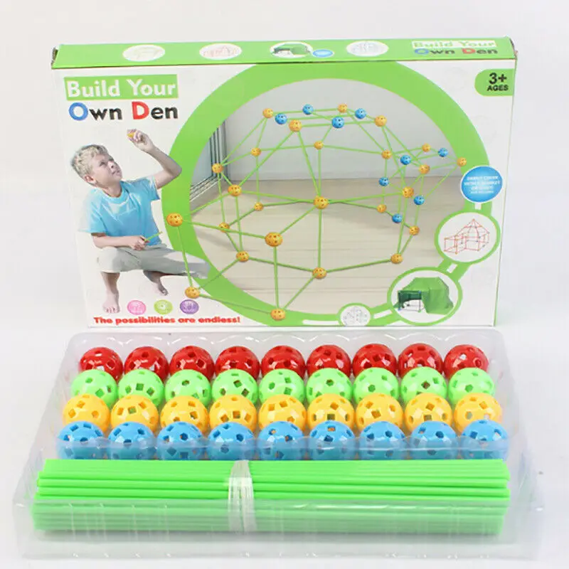 87PCS Kid Construction Toys Fort Building Castles Tunnels Kit For Indoor Outdoor
87PCS Kid Construction Toys Fort Building Castles Tunnels Kit For Indoor Outdoor