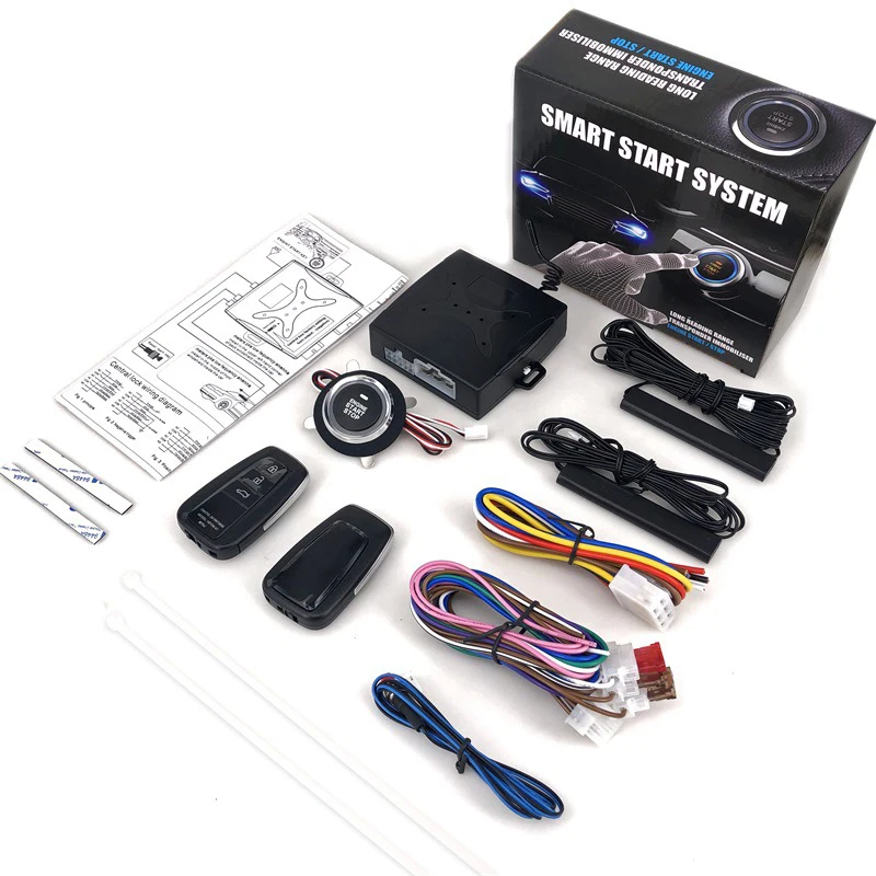 Keyless Start Engine Remote Control Central Lock PKE System Entry Car Alarm With Autostart Button Start Automation Sensor Unlock
Keyless Start Engine Remote Control Central Lock PKE System Entry Car Alarm With Autostart Button Start Automation Sensor Unlock