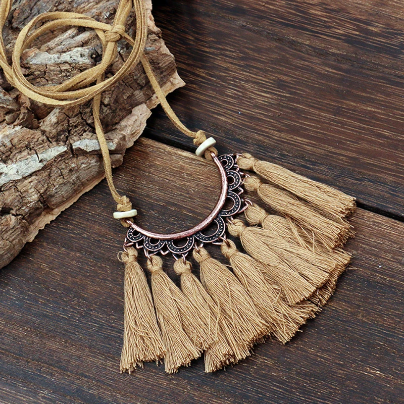 Boho Стиль 2021 кисточкой ожерелье для женщин модные украшения Rope Chain, богемный чокер, 2020 осень и цепочка для зимнего свитера для женщин ювелирны...
Boho Стиль 2021 кисточкой ожерелье для женщин модные украшения Rope Chain, богемный чокер, 2020 осень и цепочка для зимнего свитера для женщин ювелирны...
