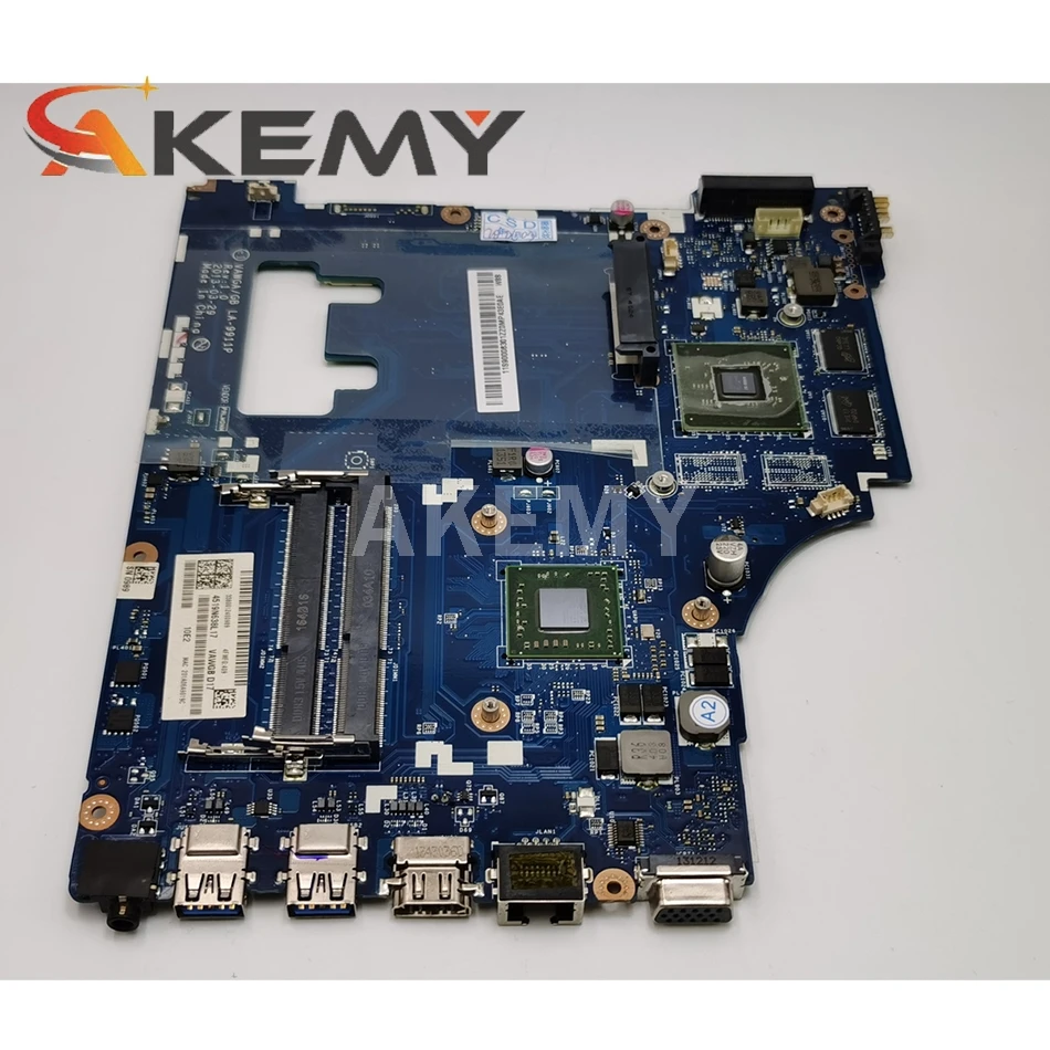 LA-9911P laptop motherboard For Lenovo ideapad g505 LA-9911P laptop motherboard A4 CPU Test motherboard
LA-9911P laptop motherboard For Lenovo ideapad g505 LA-9911P laptop motherboard A4 CPU Test motherboard