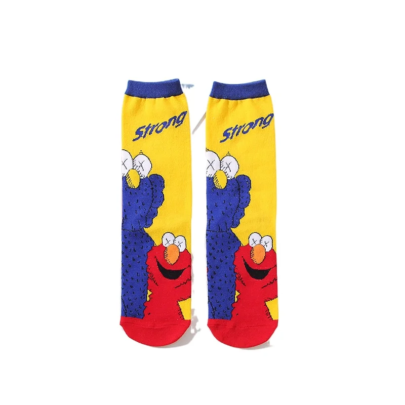 Graffiti Long Tube Spring and Autumn Trend Personality Street Skateboard Cartoon Sesame Men and Women Middle Tube Couple Socks 
Graffiti Long Tube Spring and Autumn Trend Personality Street Skateboard Cartoon Sesame Men and Women Middle Tube Couple Socks
