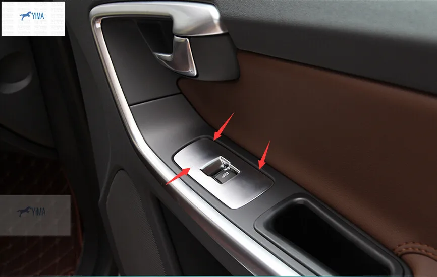 Lapetus The Passenger Co-pilot Seat Window Lift Switch Button Decoration Frame Cover Trim Fit For Volvo XC60 S60 2014 2015 2016
Lapetus The Passenger Co-pilot Seat Window Lift Switch Button Decoration Frame Cover Trim Fit For Volvo XC60 S60 2014 2015 2016