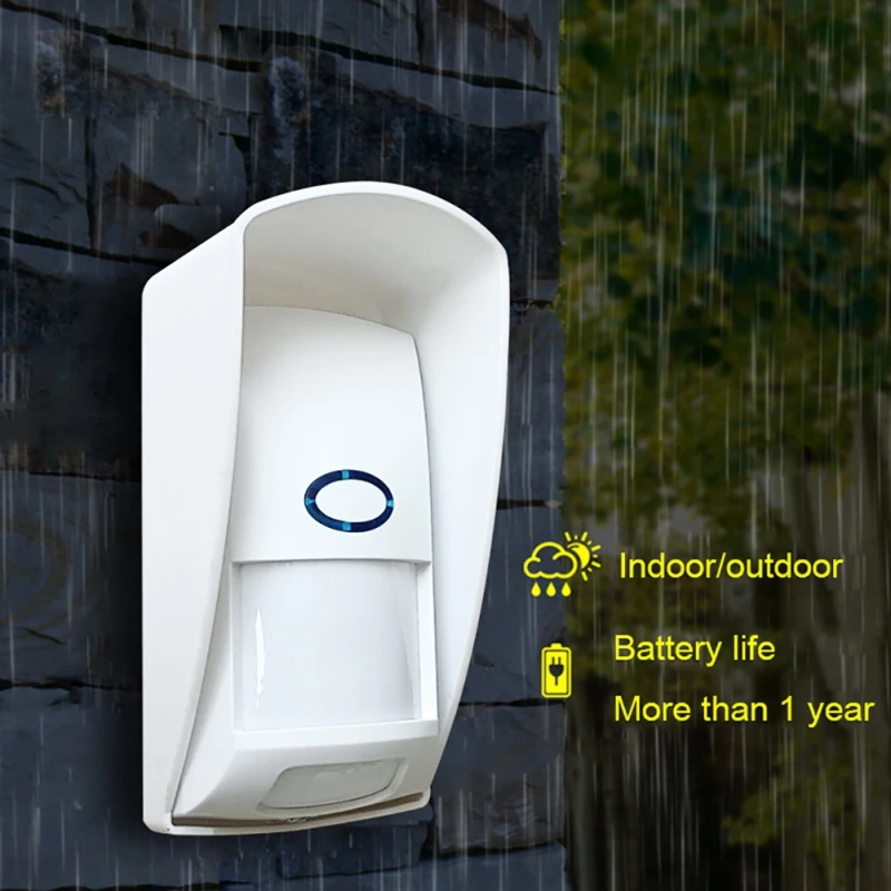 CT70 Wireless Anti-Pet Crawl Detector Home Surveillance PIR Pet Immune Burglar Alarm Security System Infrared Waterproof
CT70 Wireless Anti-Pet Crawl Detector Home Surveillance PIR Pet Immune Burglar Alarm Security System Infrared Waterproof
