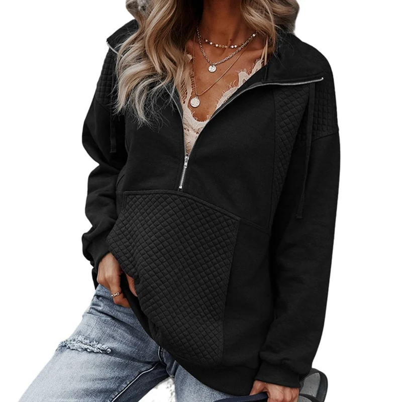 Muyogrt Pullover Sweatshirts Women 2021 Zip Up Full Sleeves With Pockets Autumn Winter Clothes Ladies Casual Tops And Hoodies
Muyogrt Pullover Sweatshirts Women 2021 Zip Up Full Sleeves With Pockets Autumn Winter Clothes Ladies Casual Tops And Hoodies