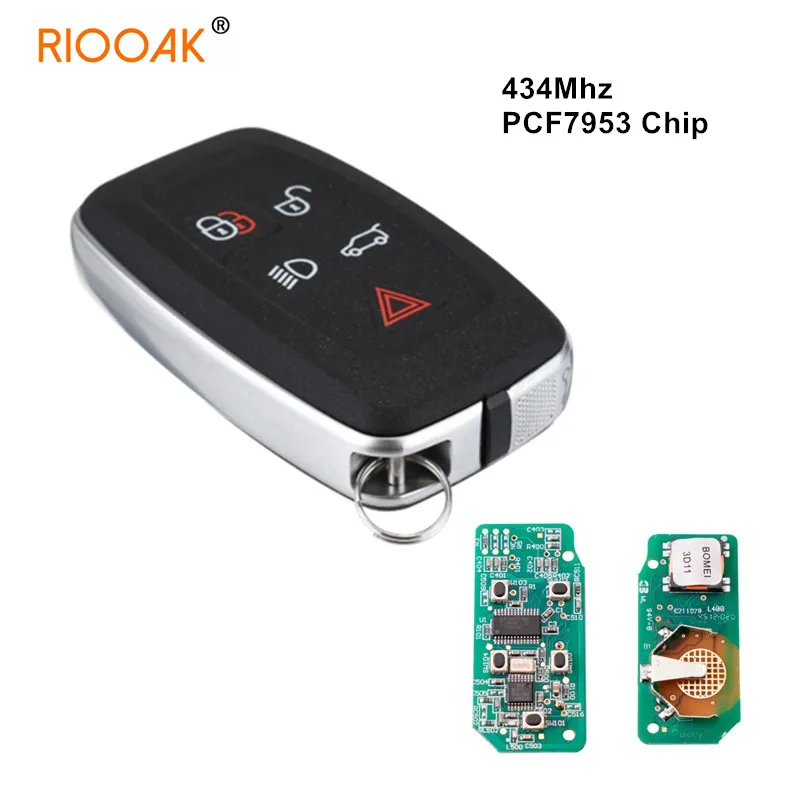 Smart Auto Key 5 button Remote Key 434Mhz PCF7953 Chip For Land Rover Range Rover Sport 2010 2011 2012 key
Smart Auto Key 5 button Remote Key 434Mhz PCF7953 Chip For Land Rover Range Rover Sport 2010 2011 2012 key