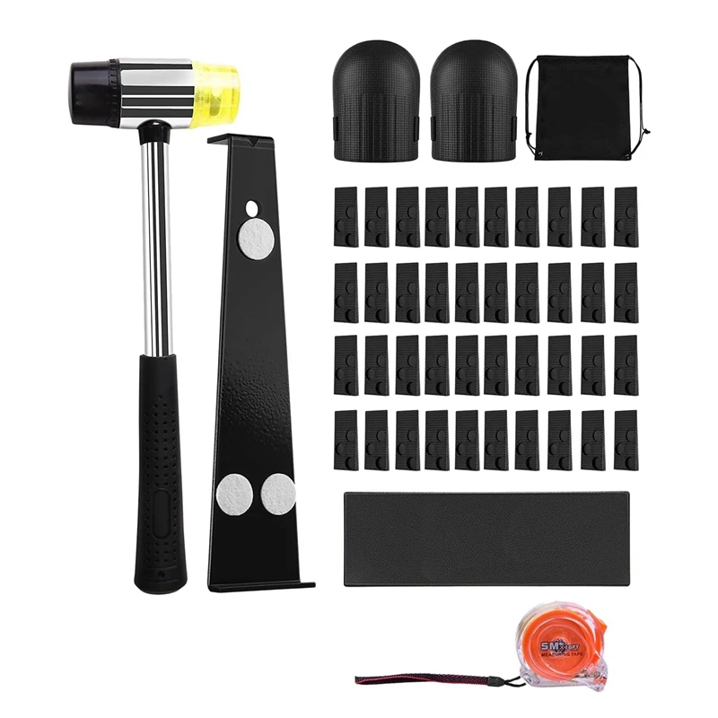 Laminate Flooring Installation Kit Set,Flooring Tools With Tape Measure, Spacers, Fiberglass Handle Mallet Tapping Block
Laminate Flooring Installation Kit Set,Flooring Tools With Tape Measure, Spacers, Fiberglass Handle Mallet Tapping Block