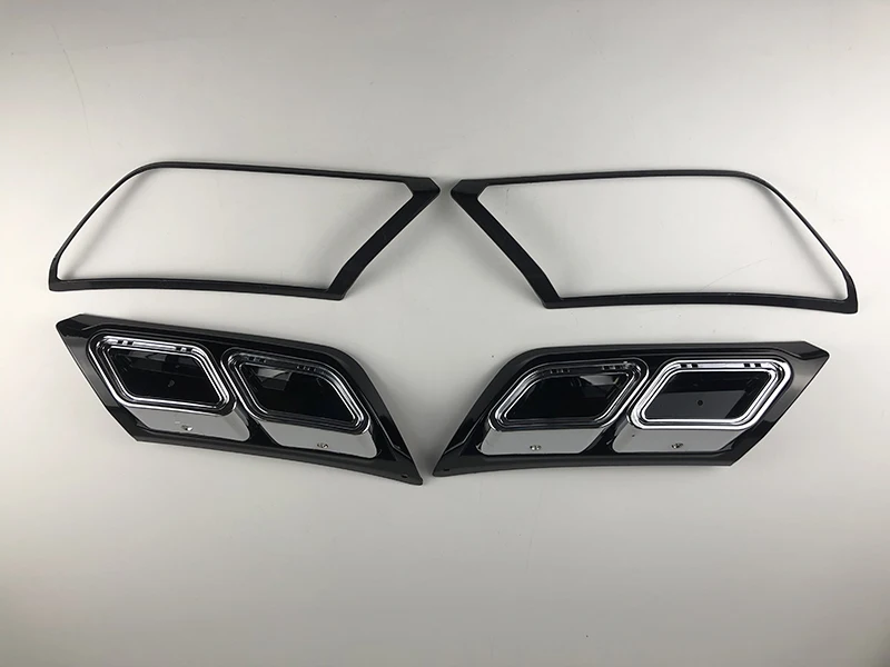 Подходит для KIA Carnival 2021, задний наконечник, хромированные наконечники, одна пара боковых шагов и наконечников глушителя, выхлопная труба
Подходит для KIA Carnival 2021, задний наконечник, хромированные наконечники, одна пара боковых шагов и наконечников глушителя, выхлопная труба