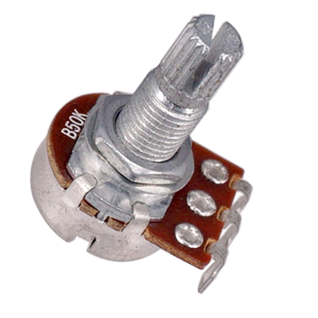 Guitar Potentiometer Audio POTS A50K & B50K OHM Tone Volume Replacement for Electric Guitar Pack of 4
Guitar Potentiometer Audio POTS A50K & B50K OHM Tone Volume Replacement for Electric Guitar Pack of 4