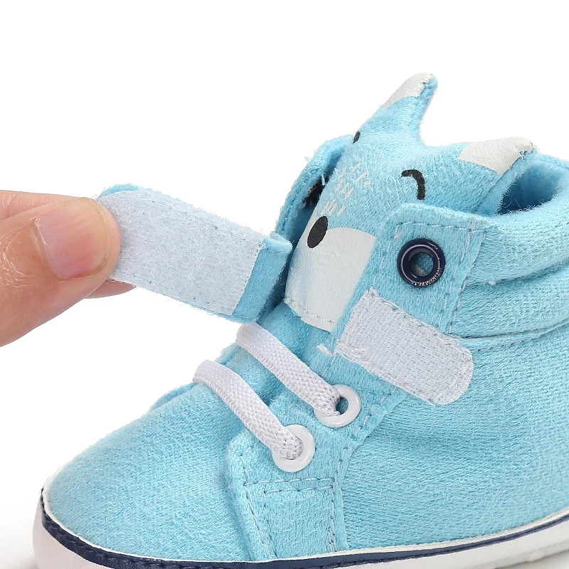 Autumn baby boy girl shoes cotton cloth kid fox head lace first walker canvas sneaker anti-slip soft sole toddler footwear hook
Autumn baby boy girl shoes cotton cloth kid fox head lace first walker canvas sneaker anti-slip soft sole toddler footwear hook
