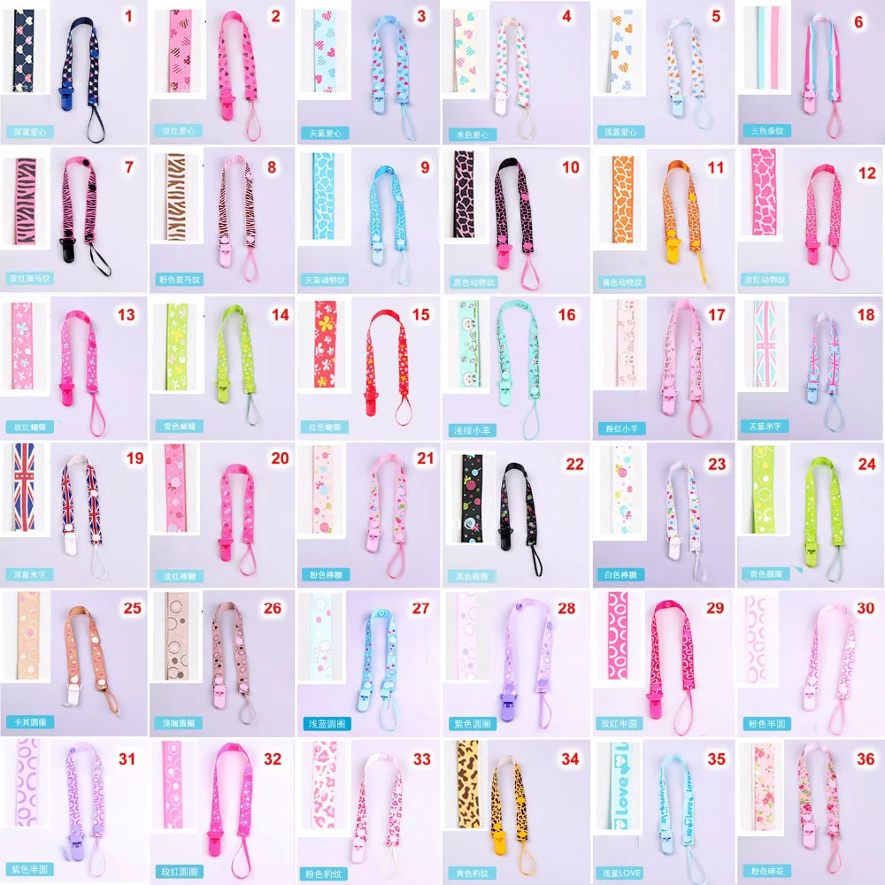 2018 Baby Pacifier Clip Chain Ribbon Holder For Nipples Chupetas Para Soother Pacifier Clips Leash Strap Holder For Infant G0036
2018 Baby Pacifier Clip Chain Ribbon Holder For Nipples Chupetas Para Soother Pacifier Clips Leash Strap Holder For Infant G0036