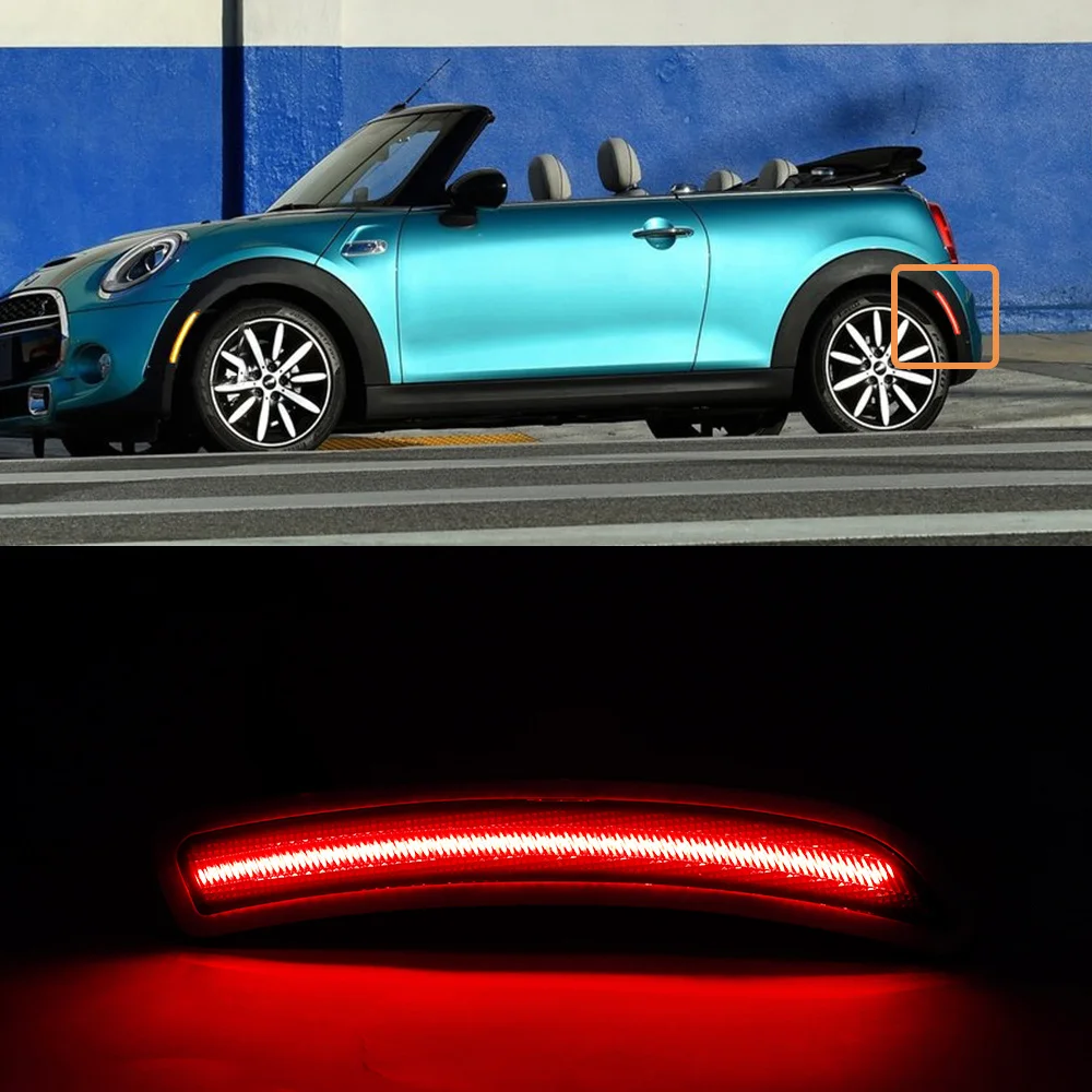 2X Error Free Smoked Laser Rear LED Side Marker Light Lamps For Mini Cooper F55 F56 F57 2014 2015 2016 2017 2018 2019 Red Light
2X Error Free Smoked Laser Rear LED Side Marker Light Lamps For Mini Cooper F55 F56 F57 2014 2015 2016 2017 2018 2019 Red Light