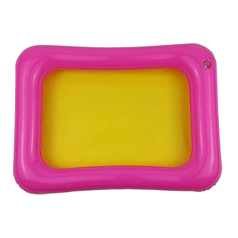 Portable Inflatable Sand Tray Tray Castle Mobile Table Moldable Play Sand Tray Sand Tray Lid Random Color65X45CM
Portable Inflatable Sand Tray Tray Castle Mobile Table Moldable Play Sand Tray Sand Tray Lid Random Color65X45CM