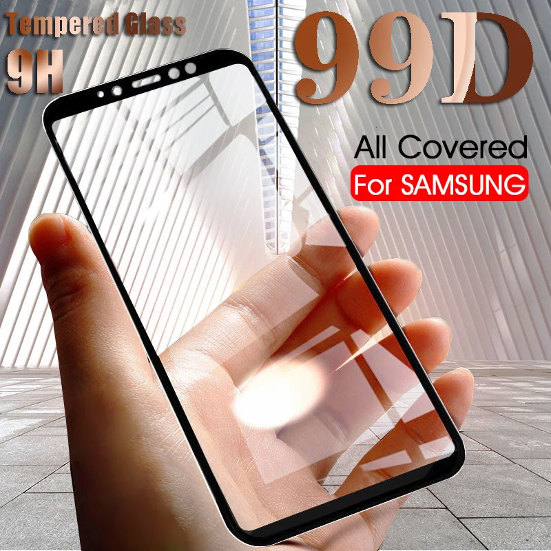 Защитное стекло закаленное 99D для Samsung Galaxy A10/A40 S/A90/A80/A70/A60/A50/A30/A20 E|Защитные стёкла и