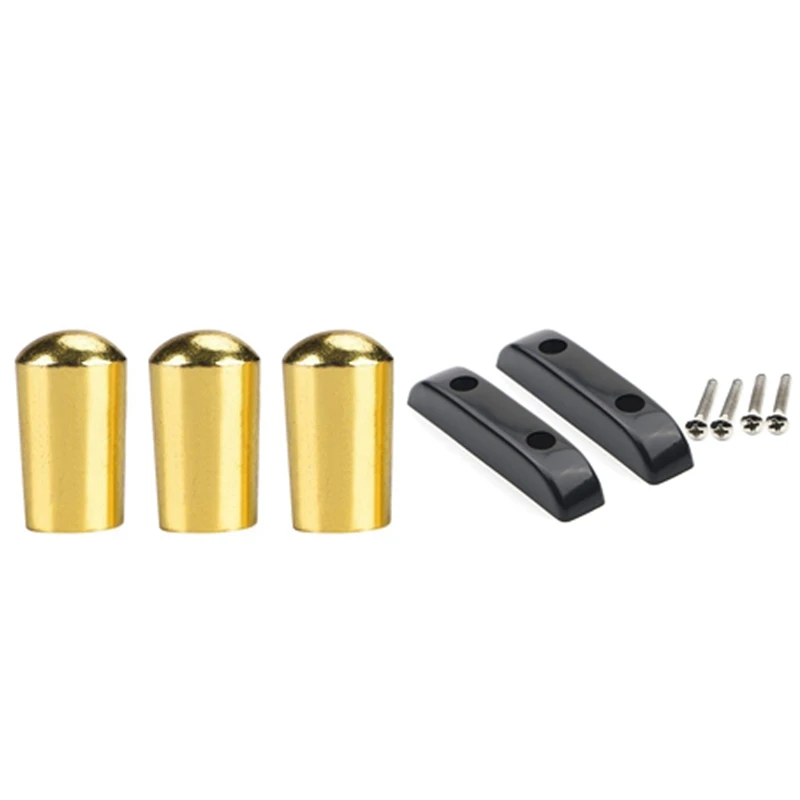 3Pcs Guitar Switch Tip, 3 Way Toggle Switch Knob Tip Cap & 2Pcs Bass Thumb Rest Finger Thumb Rest Thumb Rest
3Pcs Guitar Switch Tip, 3 Way Toggle Switch Knob Tip Cap & 2Pcs Bass Thumb Rest Finger Thumb Rest Thumb Rest