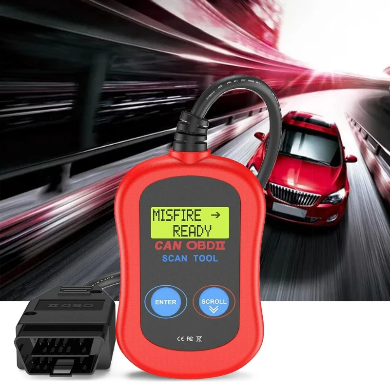 MS300 Car Diagnostic Scan Tool Vehicle Scanner OBD2 Automobile Code Reader Car Accessories with LCD Screen
MS300 Car Diagnostic Scan Tool Vehicle Scanner OBD2 Automobile Code Reader Car Accessories with LCD Screen