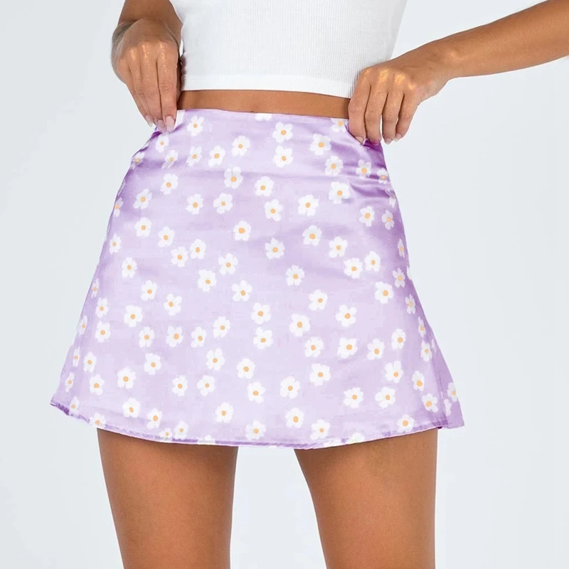 Мини-юбка, элегантные юбки в стиле бохо, Женская юбка с высокой талией, атласная юбка с цветочным принтом, короткие юбки трапециевидной форм...
Мини-юбка, элегантные юбки в стиле бохо, Женская юбка с высокой талией, атласная юбка с цветочным принтом, короткие юбки трапециевидной форм...