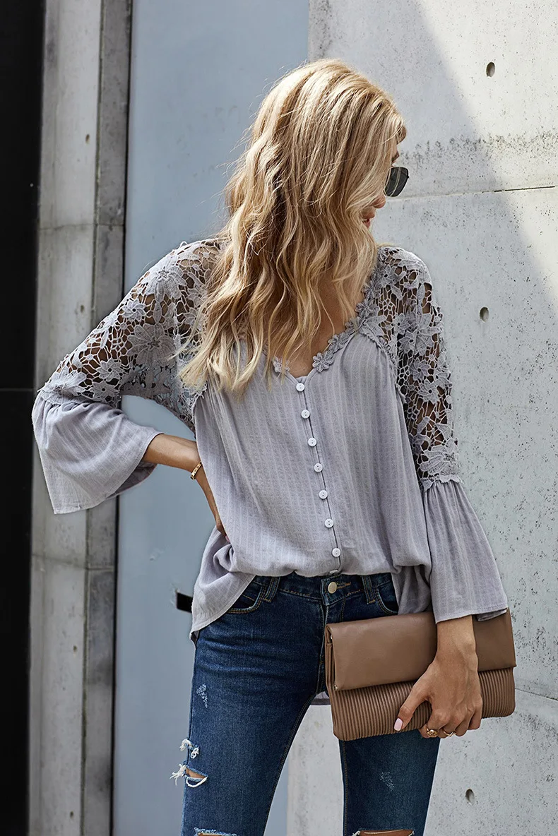 European and American fashion loose big yards of bud silk unlined upper garment female long-sleeved pure color sets sexy deep V
European and American fashion loose big yards of bud silk unlined upper garment female long-sleeved pure color sets sexy deep V