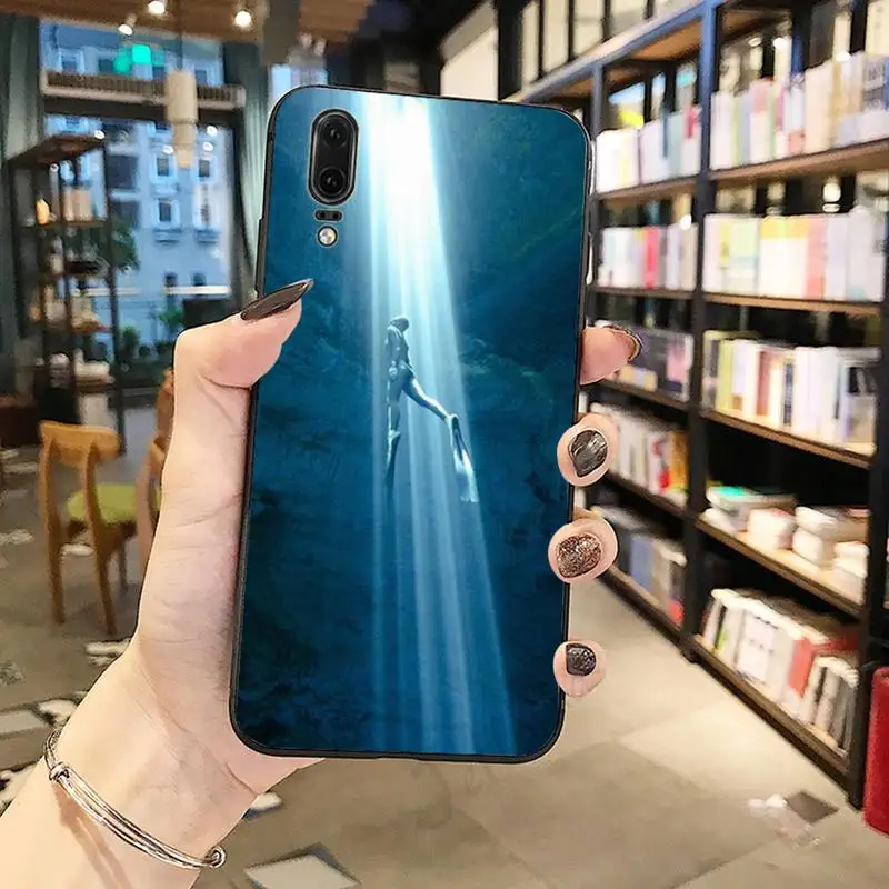 Diver in the sea Azure blue Phone Case For Huawei honor Mate P 10 20 30 40 Pro 10i 9 10 20 8 x Lite 
Diver in the sea Azure blue Phone Case For Huawei honor Mate P 10 20 30 40 Pro 10i 9 10 20 8 x Lite